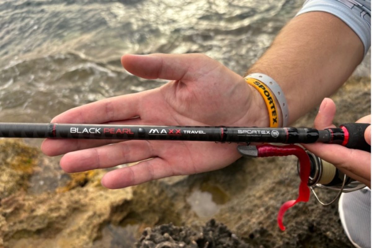 Přívlačový prut Sportex Black Pearl MAXX travel 240cm / 40g 4-díl