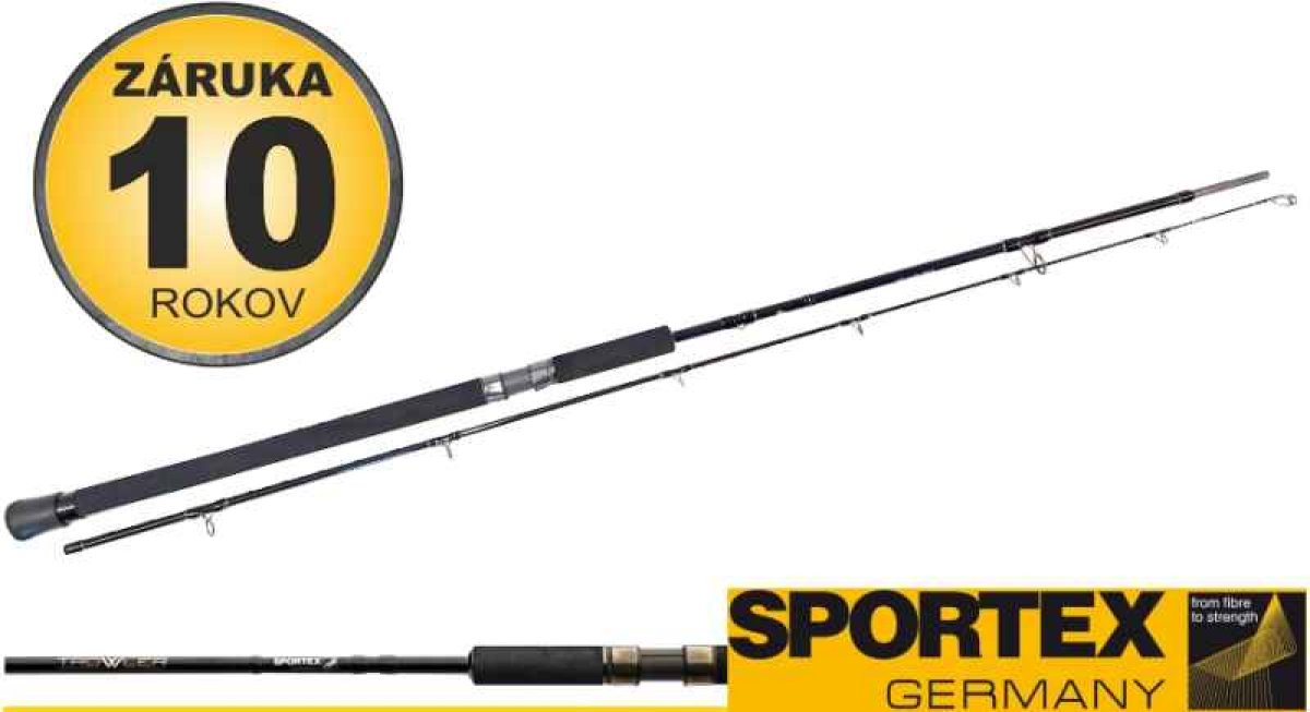 Přívlačový prut Trowler 2-díl 225cm / 125g