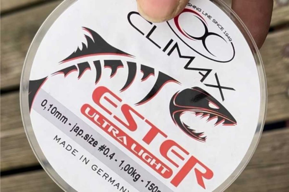 Přívlačový silon CLIMAX ESTER Japan Ultra Light transparent 150m 0,10/