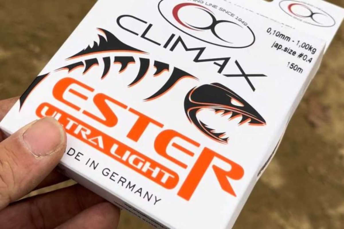 Přívlačový silon CLIMAX ESTER Japan Ultra Light transparent 150m 0,10/