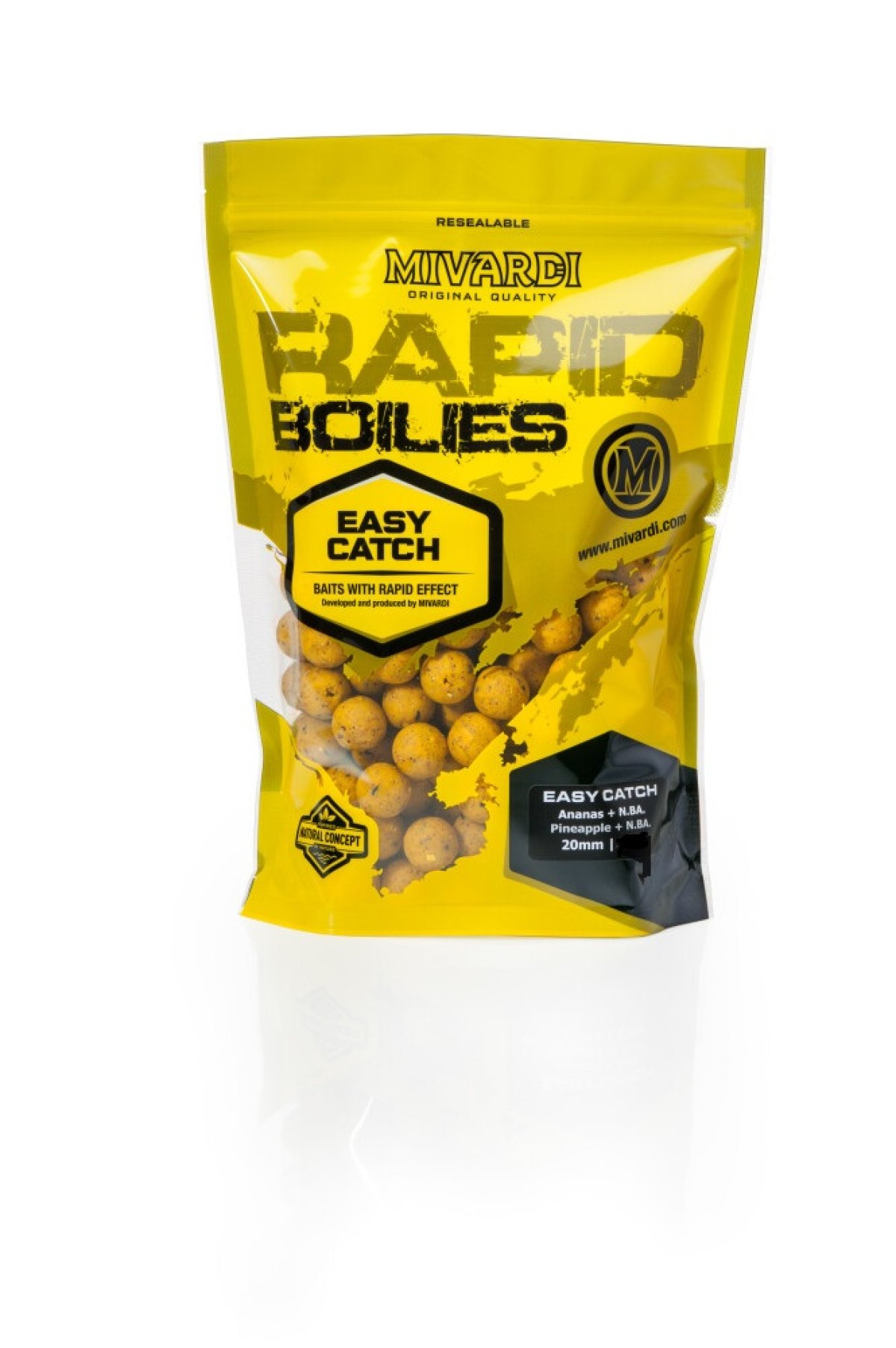 Rapid Boilies Easy Catch - Ananas + N.BA. (3300g | 16mm) Rapid Boilies Easy Catch - Ananas + N.BA. (3300g | 16mm)