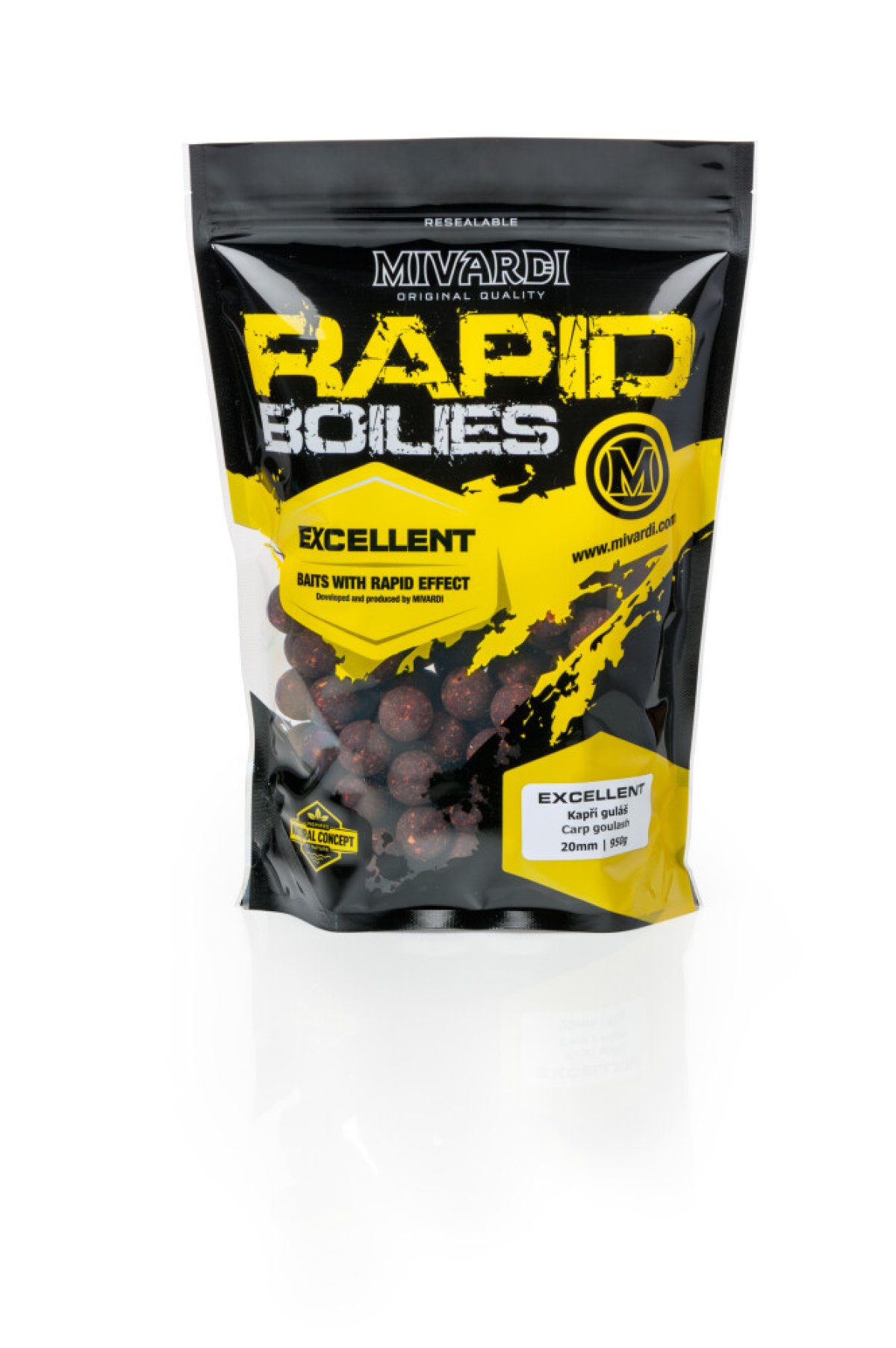 Rapid Boilies Excellent - Kapří guláš (250g | 20mm) Rapid Boilies Excellent - Kapří guláš (250g | 20mm)