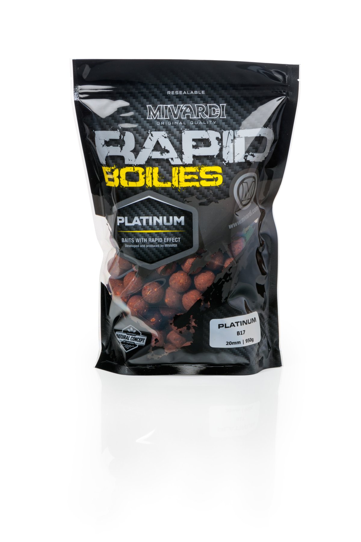 Rapid Boilies Platinum - B17 (950g | 24mm) Rapid Boilies Platinum - B17 (950g | 24mm)