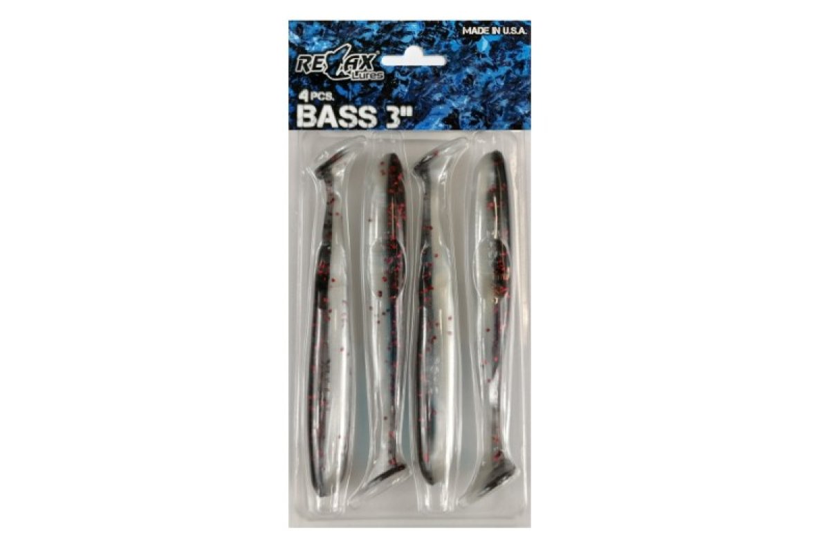 RELAX BASS 3 - 9,5cm - přívlačová nástraha - blistr 4ks 1090