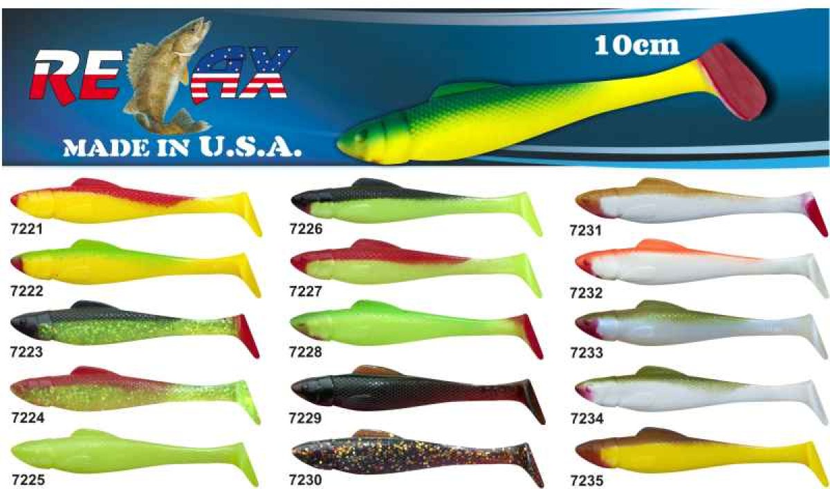 RELAX OHIO 4 - 10cm, 10ks/1bal barva 7223