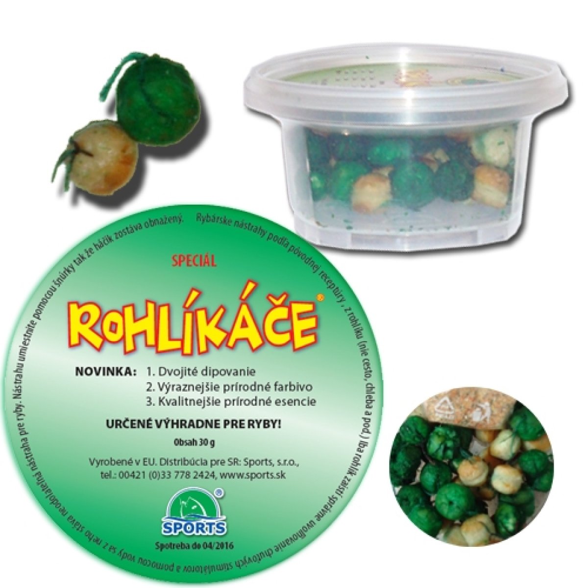 Rohlíkové boilies special 12/16mm palmorůže Rohlíkové boilies special 12/16mm palmorůže
