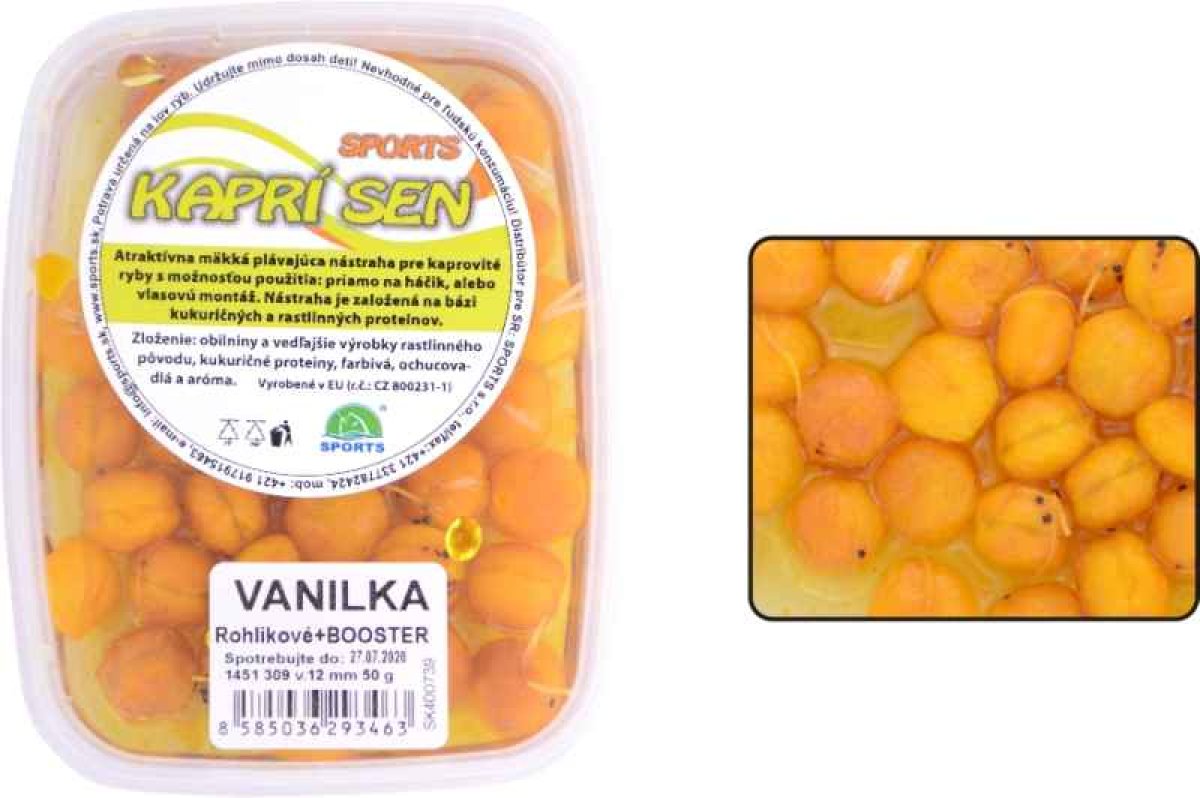 Rohlíkové boilies SPORTS + BOOSTER 60g / 12mm CARP KILLER