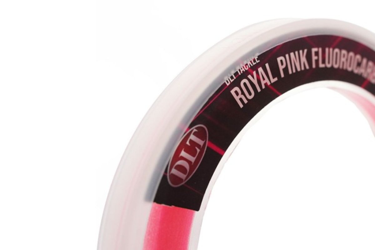 Royal Pink fluorocarbon 200m 0,25mm 5,45kg růžový