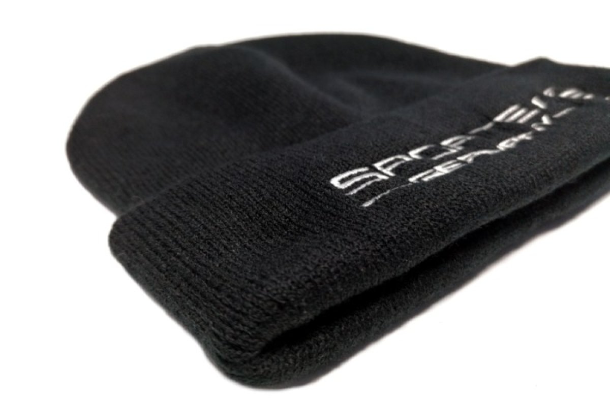 Rybářská čepice SPORTEX s logem černá