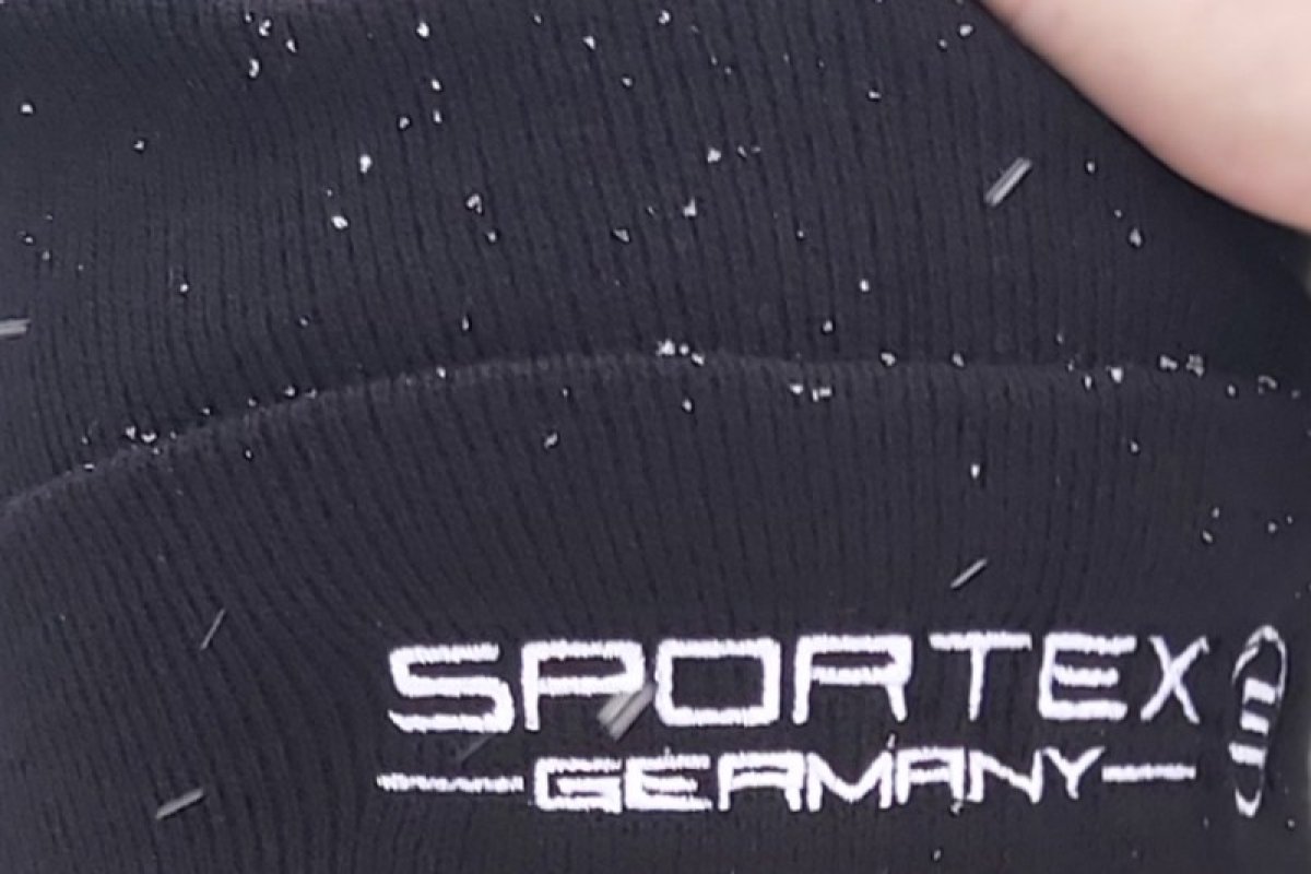 Rybářská čepice SPORTEX s logem černá