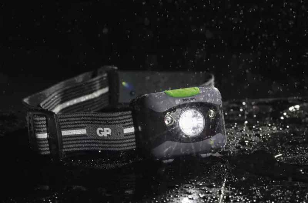 Rybářská CREE LED čelovka svítivost 200lm 3xAAA