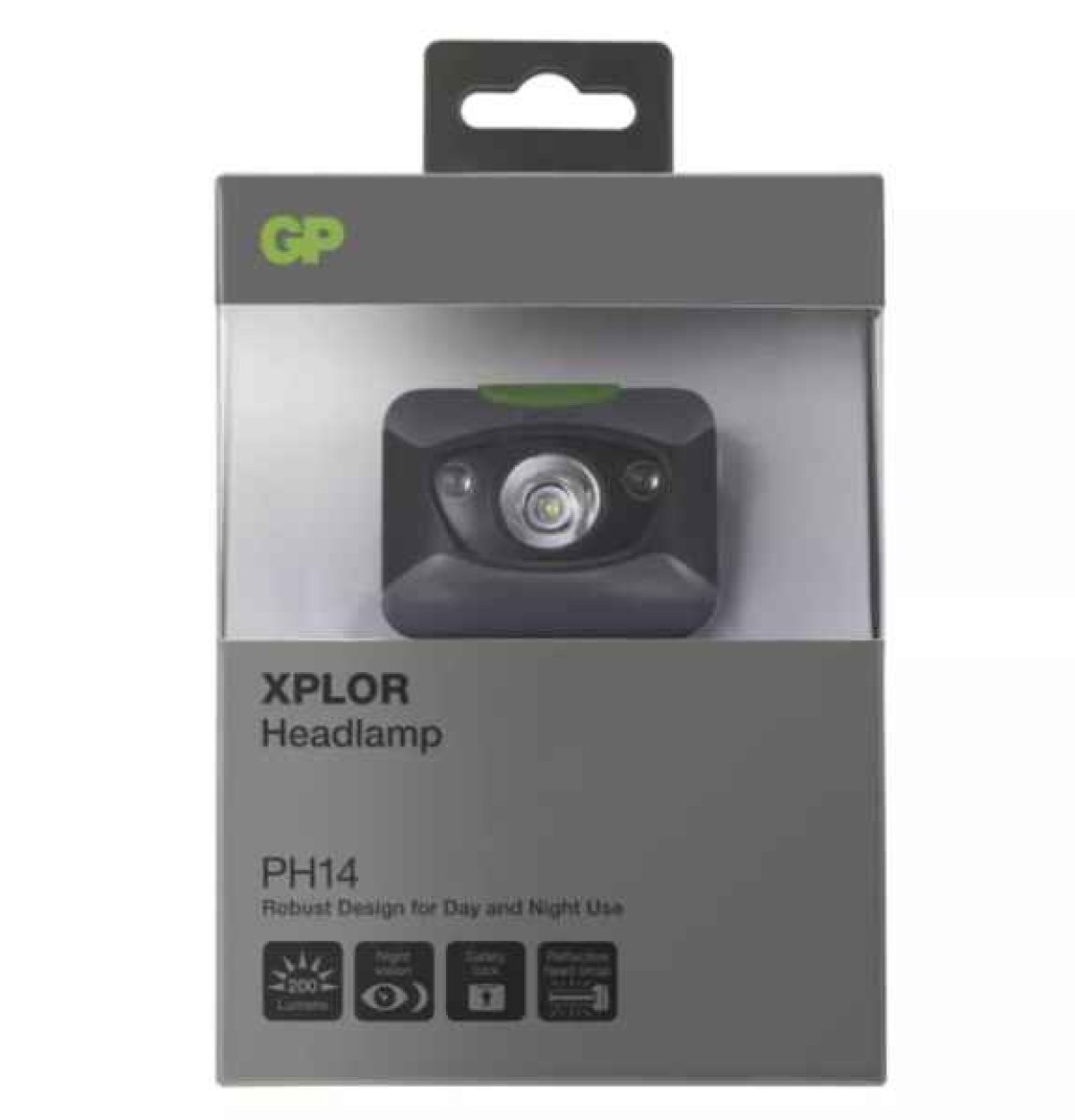 Rybářská CREE LED čelovka svítivost 200lm 3xAAA