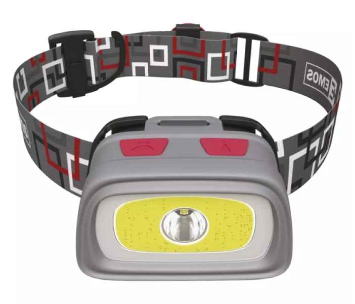 Rybářská CREE LED + COB LED čelovka svítivost 330lm