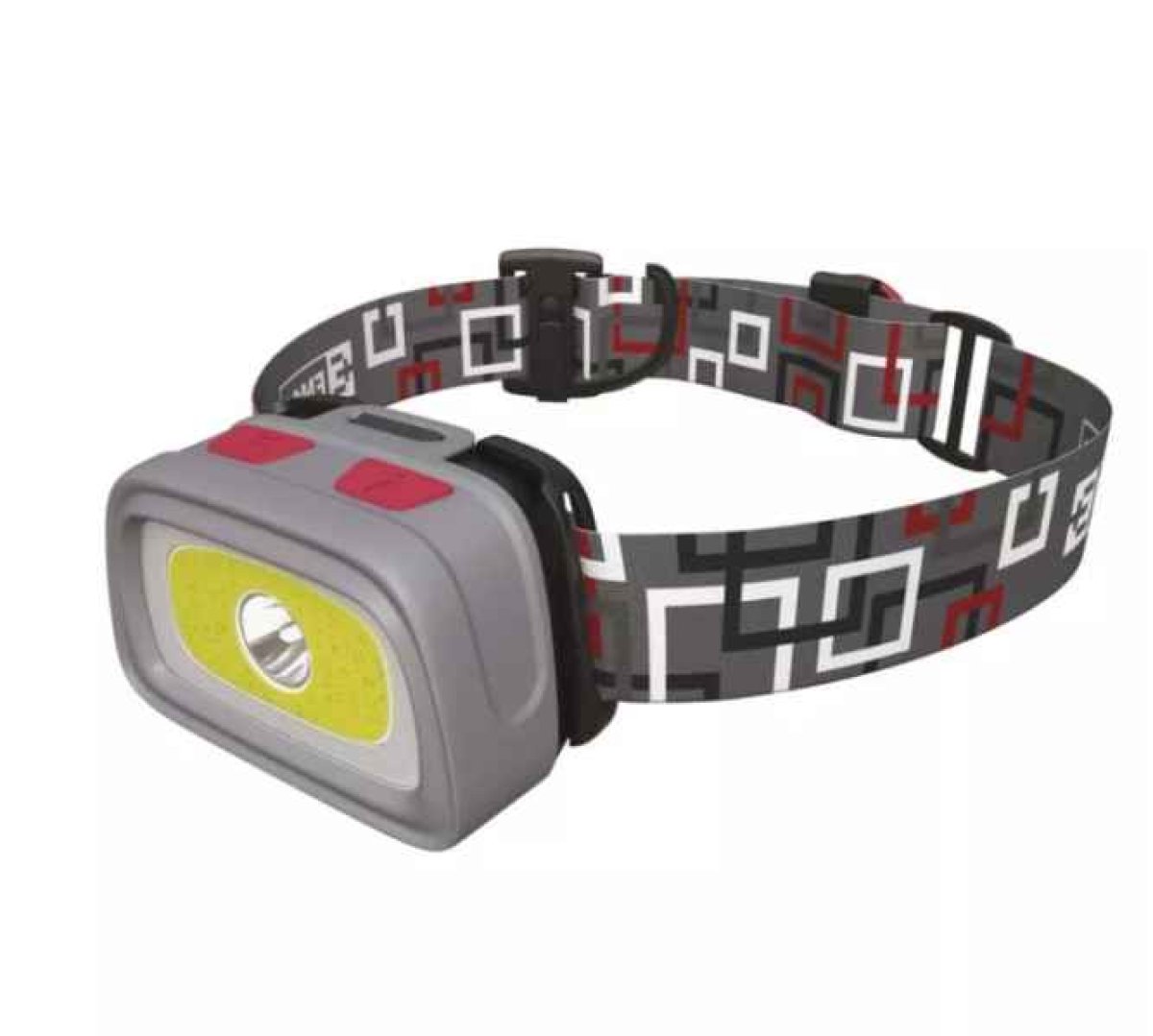 Rybářská CREE LED + COB LED čelovka svítivost 330lm