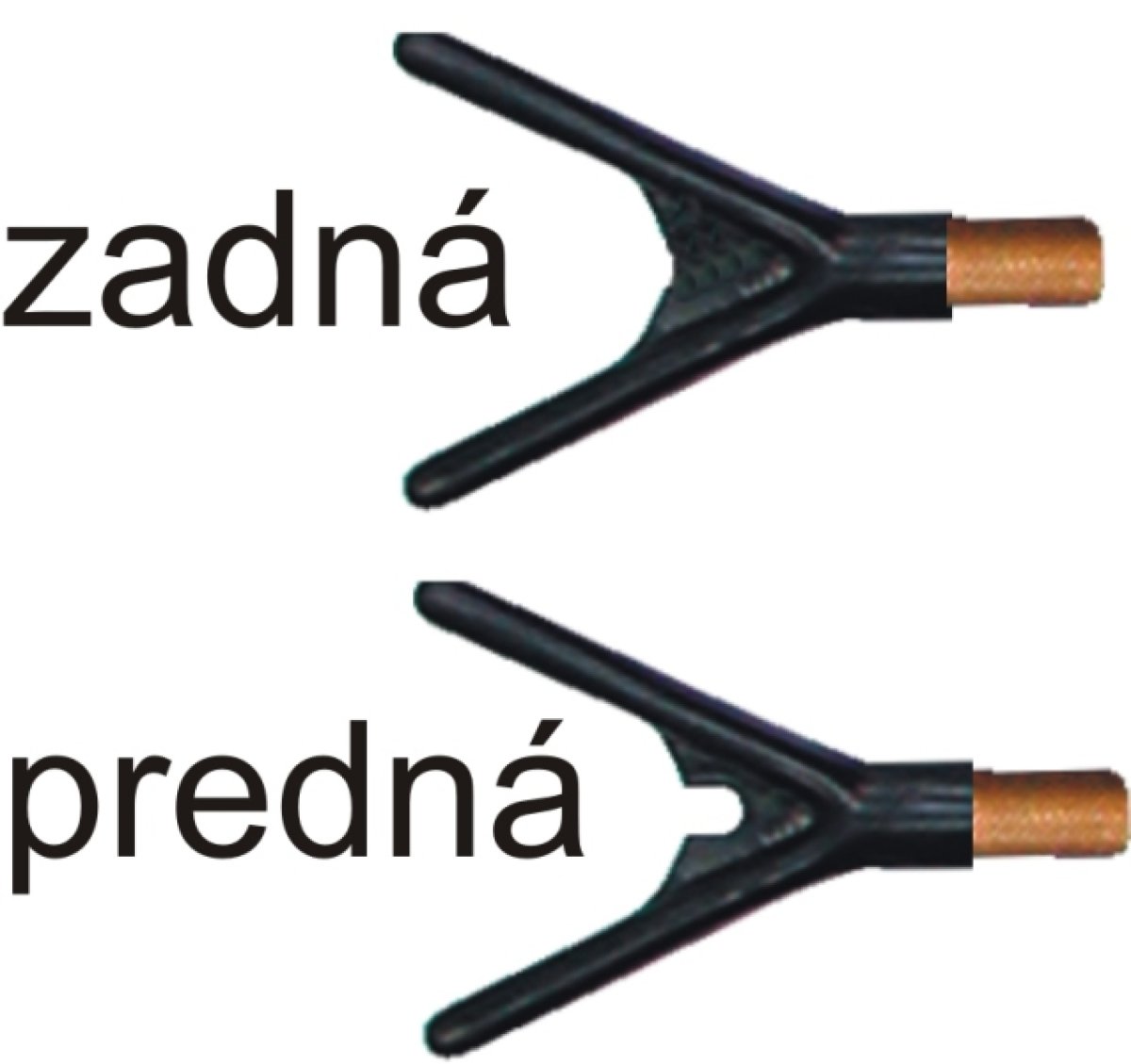 Rybářská podpěrka U zadní