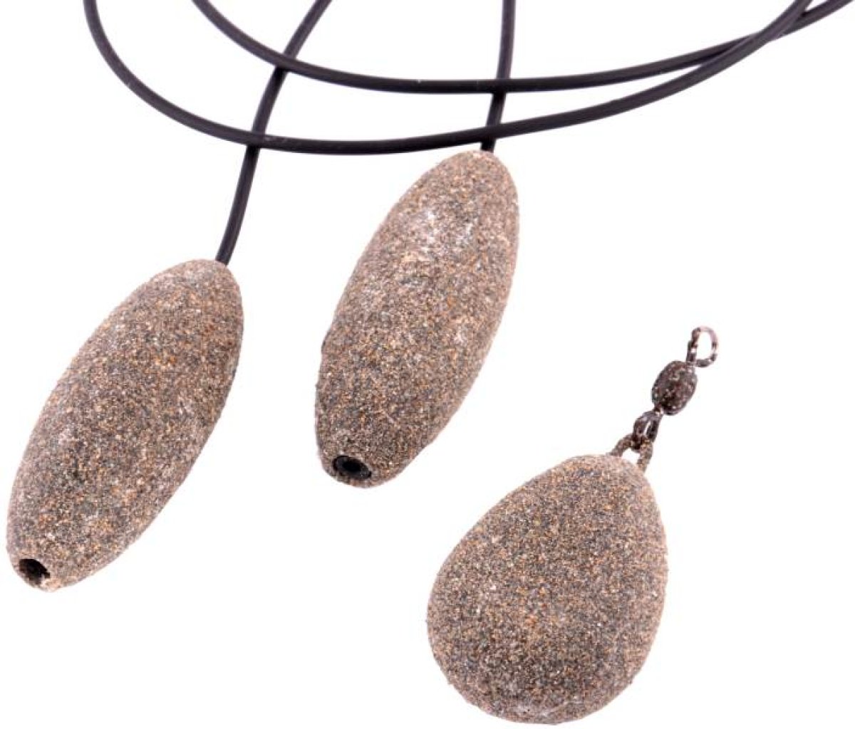 Rybářská zátěž závěs opískovaná FLAT 110g/2ks