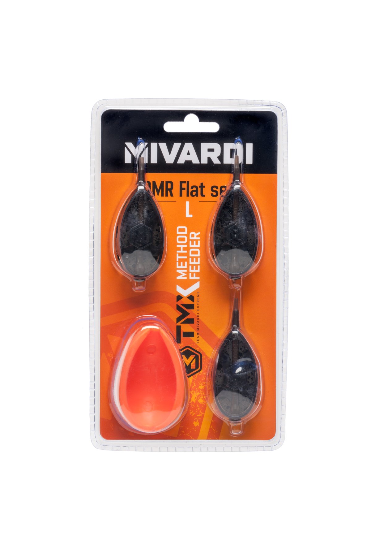 Sada rychlovýměnných method krmítek QMR Flat L (30g + 40g + 50g + mould)
