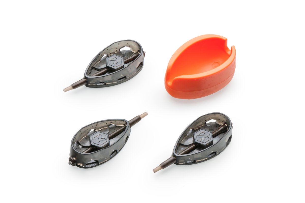 Sada rychlovýměnných method krmítek QMR Flat L (30g + 40g + 50g + mould)