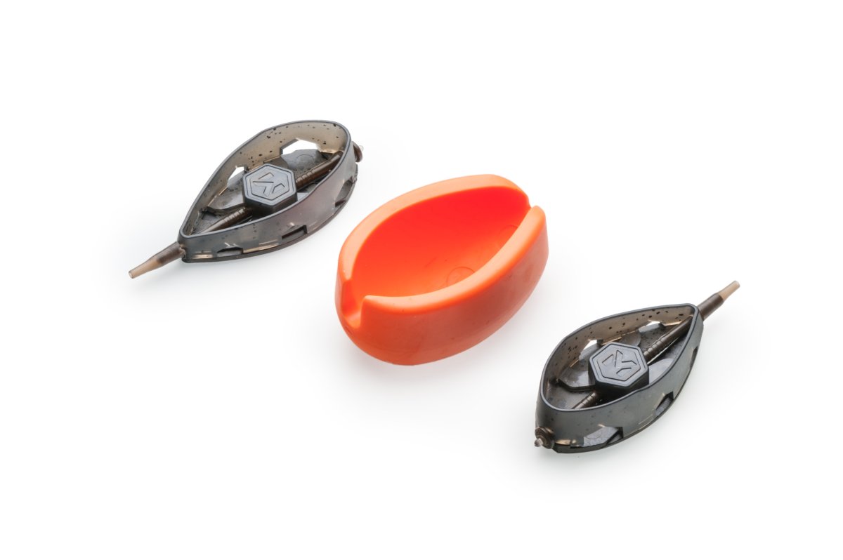 Sada rychlovýměnných method krmítek QMR Flat XL (50g + 60g + mould)