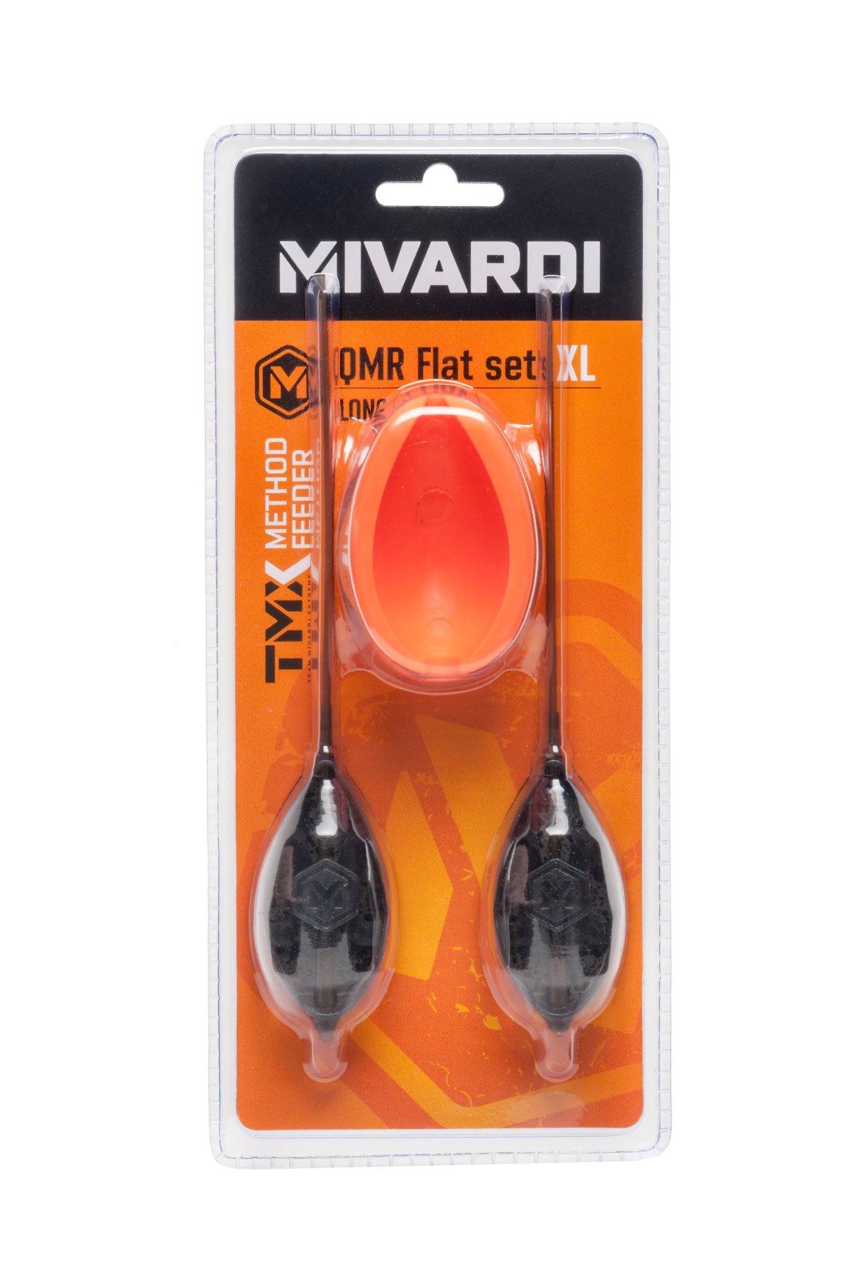 Sada rychlovýměnných method krmítek QMR Flat XL long (50g + 60g + mould)