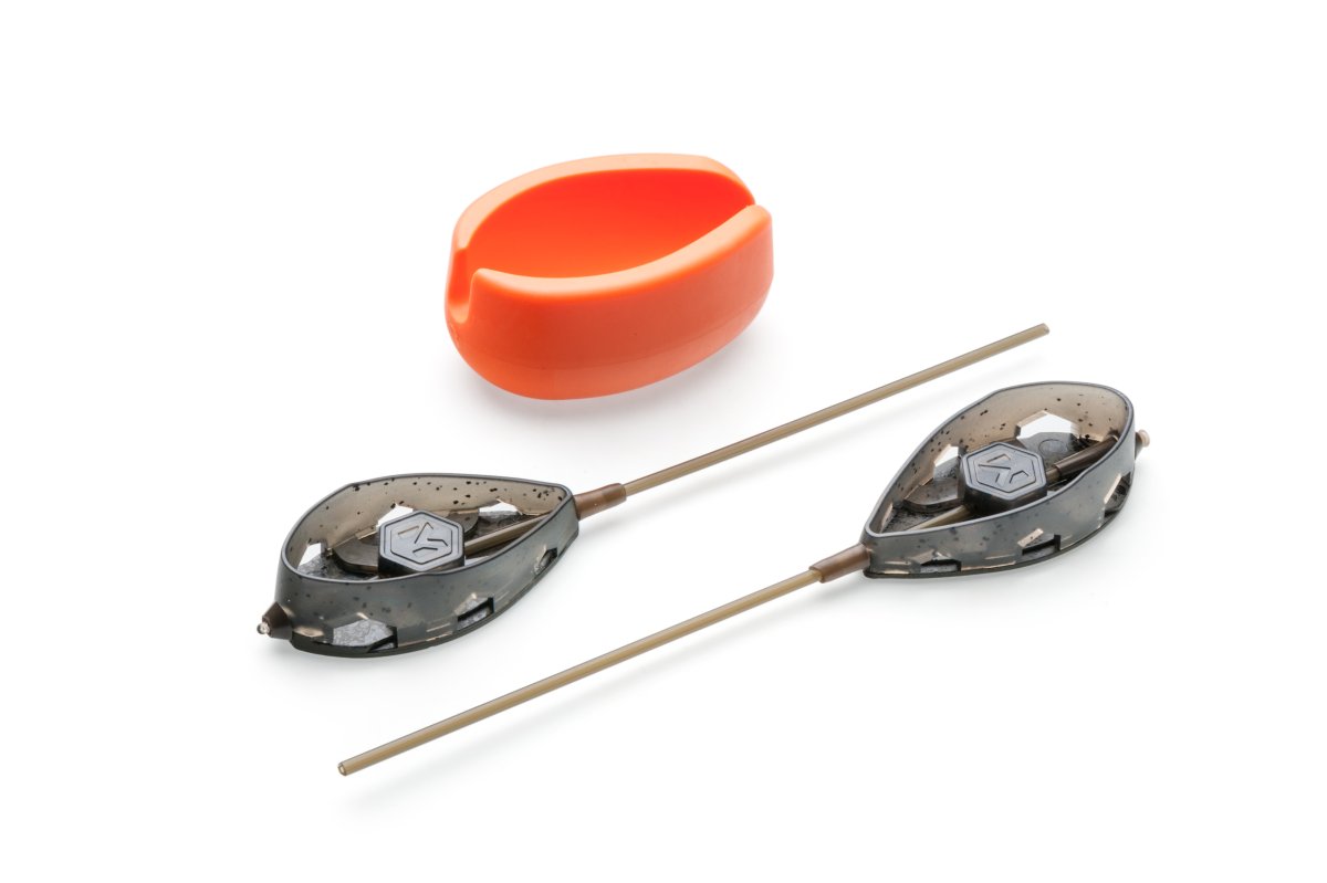 Sada rychlovýměnných method krmítek QMR Flat XL long (50g + 60g + mould)