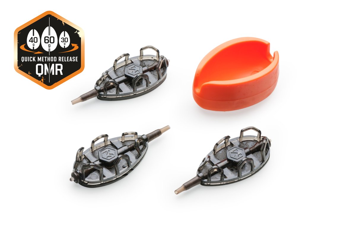 Sada rychlovýměnných method krmítek QMR Grip L (30g + 40g + 50g + mould)