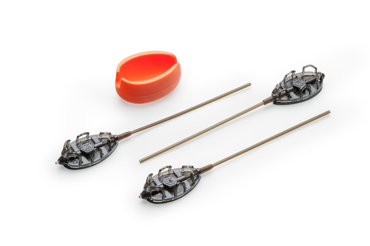 Sada rychlovýměnných method krmítek QMR Grip L long (30g + 40g + 50g + mould)