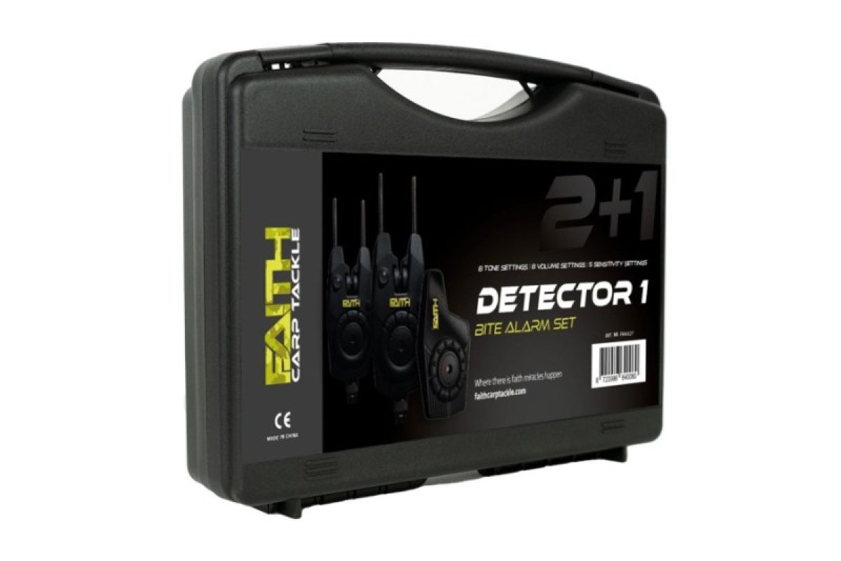 Sada signalizátorů FAITH Detector 1 s příposlechem 2+1 v kufříku