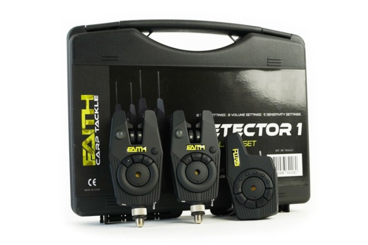 Sada signalizátorů FAITH Detector 1 s příposlechem 2+1 v kufříku