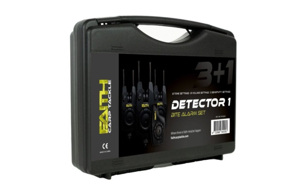 Sada signalizátorů FAITH Detector 1 s příposlechem 3+1 v kufříku