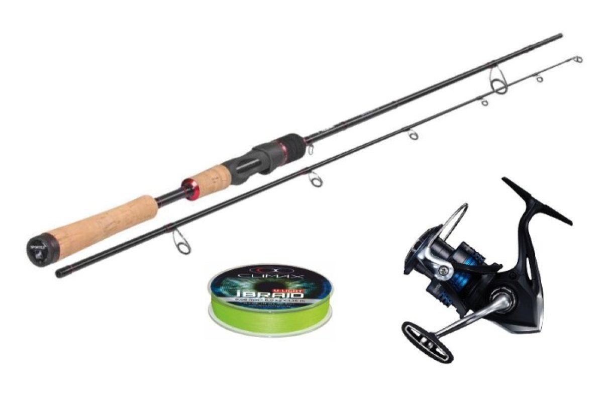 Set SPORTEX Captor 2,10m/20g+SHIMANO Nexave+šňůra 7630