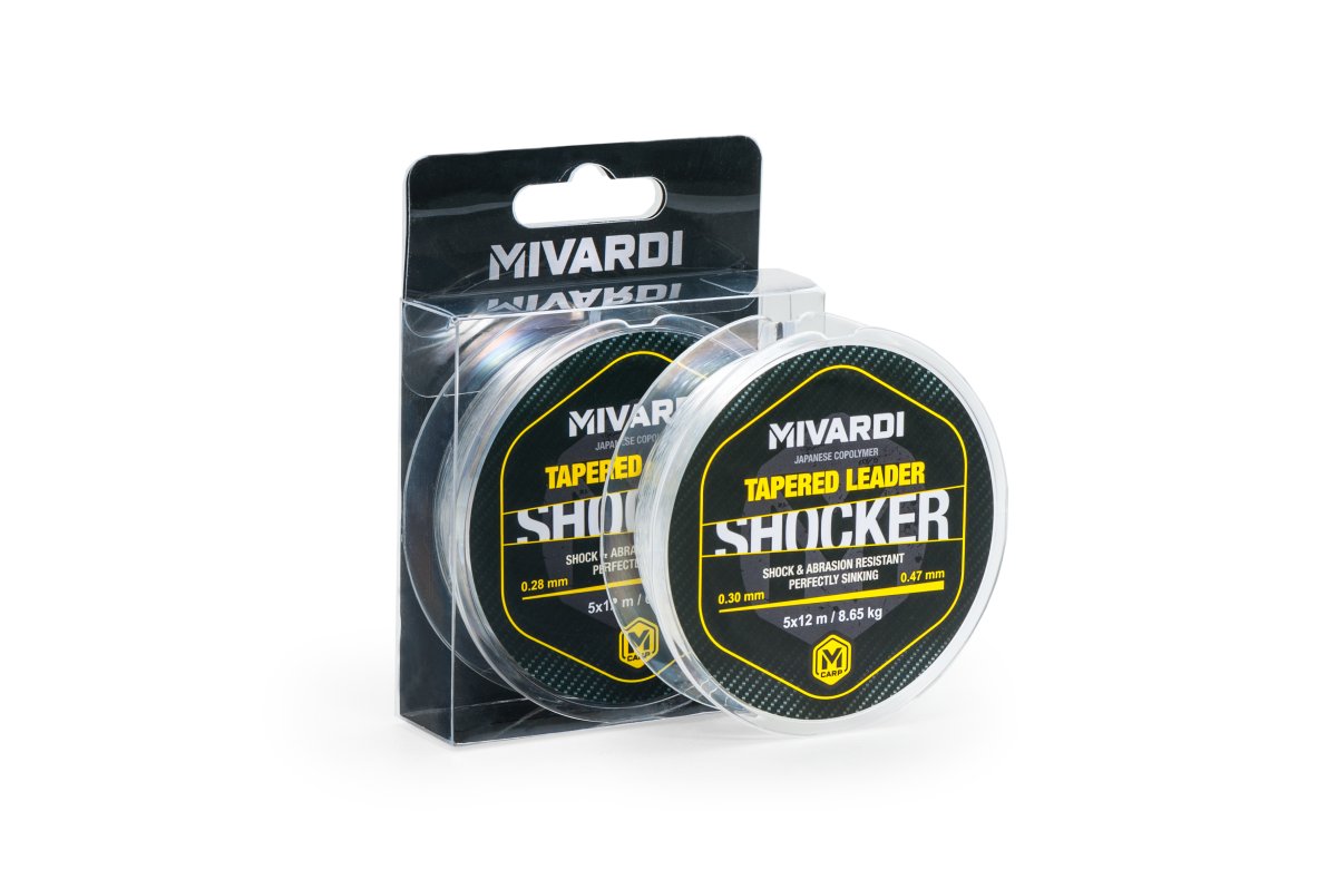 Shocker Tapered Leader 0.28-0.57 mm 5x15 m