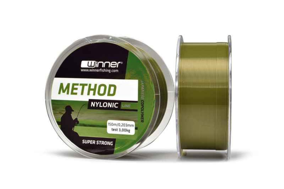 Silon Nylonic Method line 150m - zelený 0,203mm