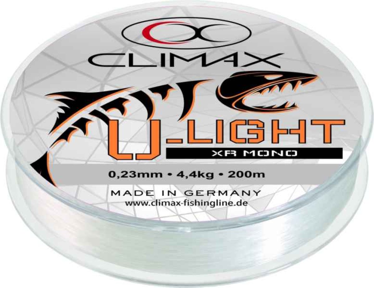 Silon U-Light XR Mono transparent 200m 0,10mm 1,0kg