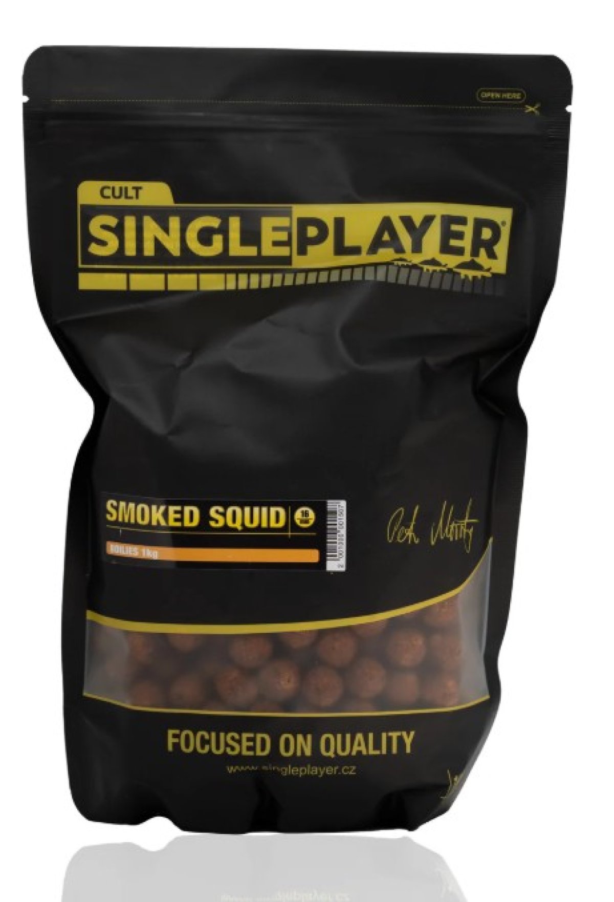 SINGLEPLAYER Boilie Smoked Squid 1kg 16mm SINGLEPLAYER Boilie Smoked Squid 1kg 16mm