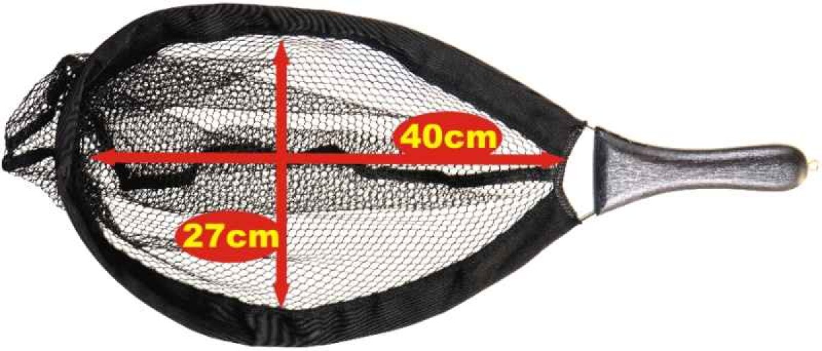Skládací raketový podběrák s taškou (obvod100cm / oko9x9mm)