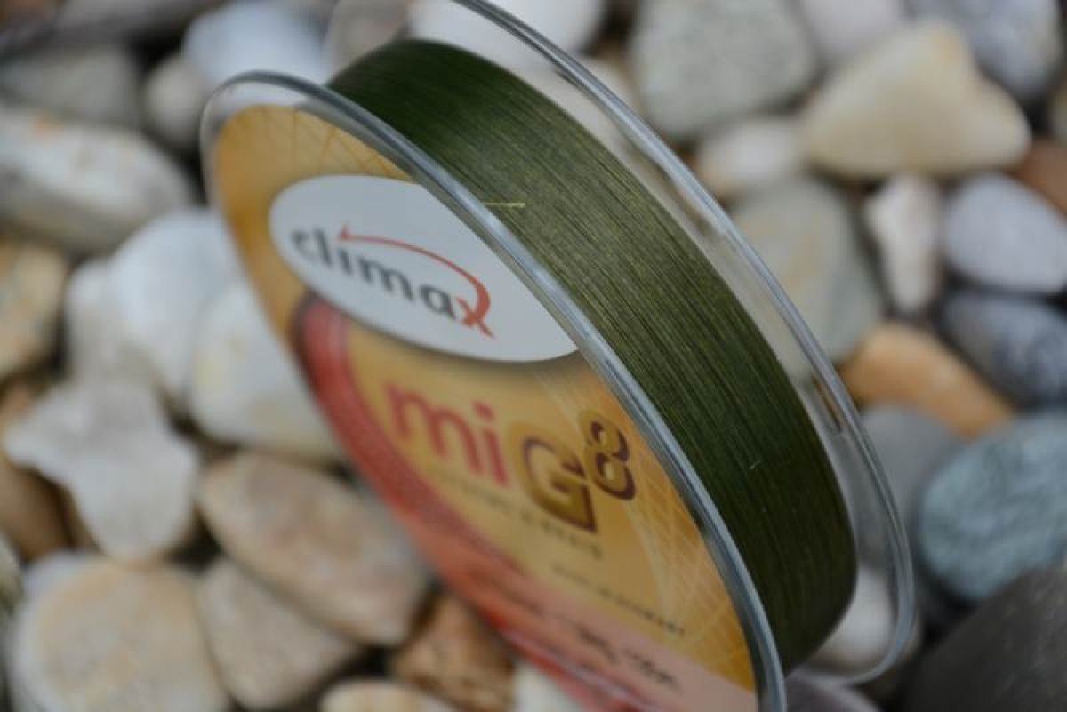 šňůra 135m - miG 8 Braid Oliv,0,10/7,9kg