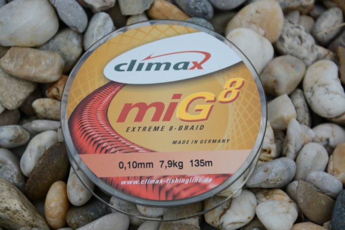 šňůra 135m - miG 8 Braid Oliv,0,10/7,9kg
