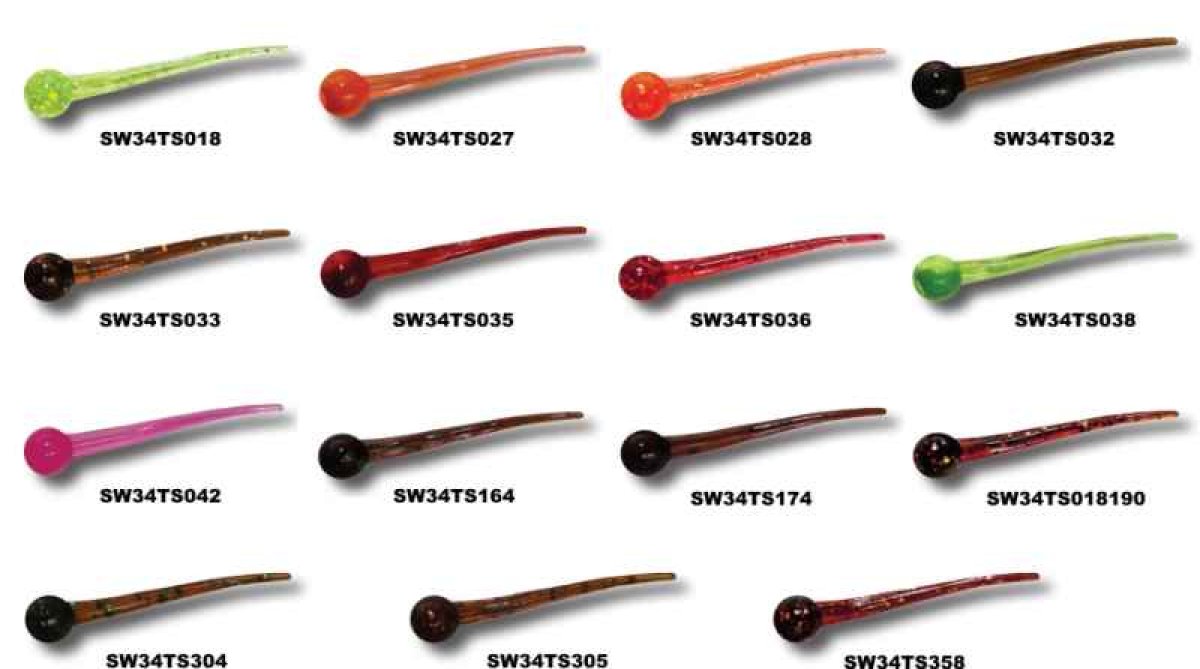 SPERM WORM 3/4 - cena za 1ks / 25ks barva 6241