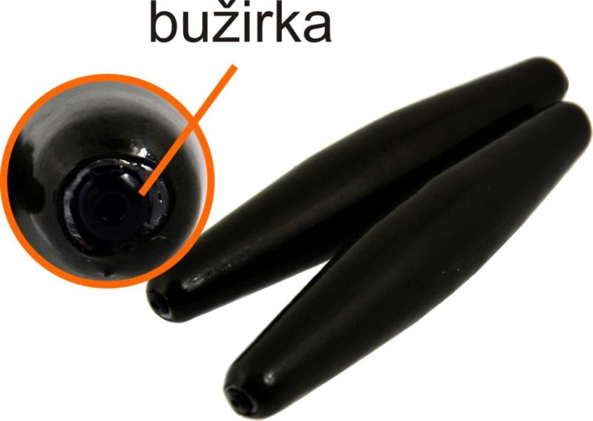 Sumcová zátěž barvená s prb.bužírkou - 2ks 300g