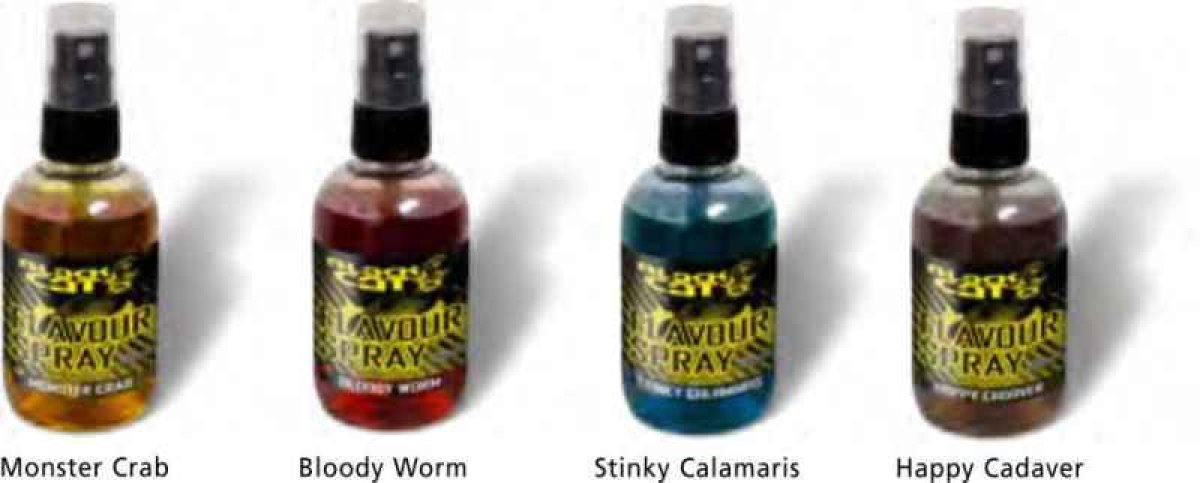 Sumcový dip ve spreji Black Cat Flavour Spray 100ml Stinky Calamaris