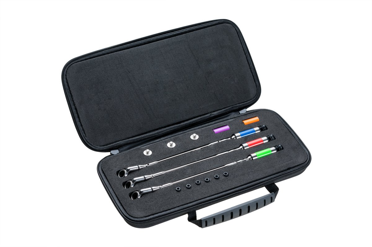 Swing arm MCX Stainless - Multicolor set (3pcs) Swing arm MCX Stainless - Multicolor set (3pcs)