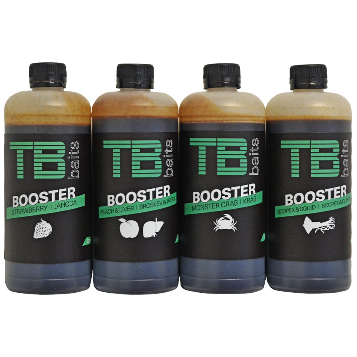 TB Baits Booster Peach Liver 500 ml