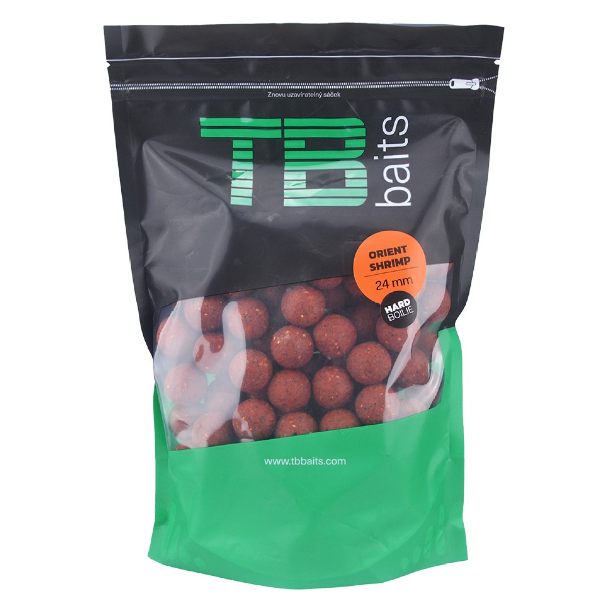 TB Baits Hard Boilie Orient Shrimp - 1 kg 24 mm