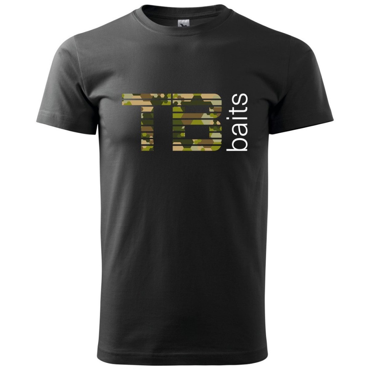 TB Baits Tričko Hexa Camo - L