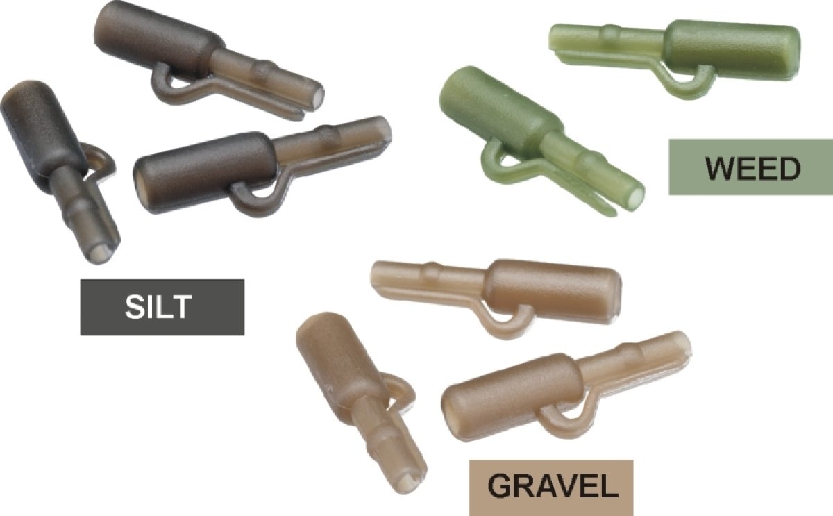 TB FC Safety Lead clip / 10ks barva Silt