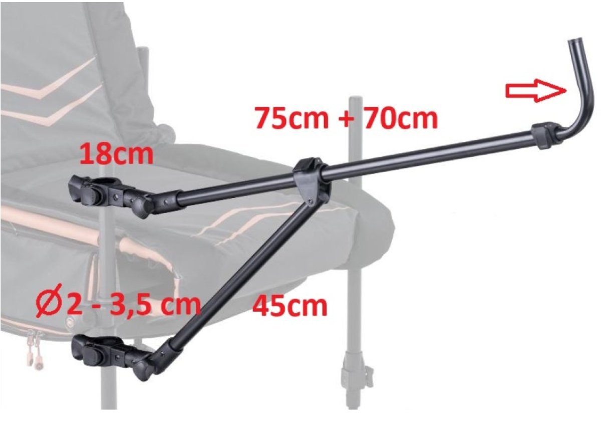 Teleskopické rameno TMX Quick-lock