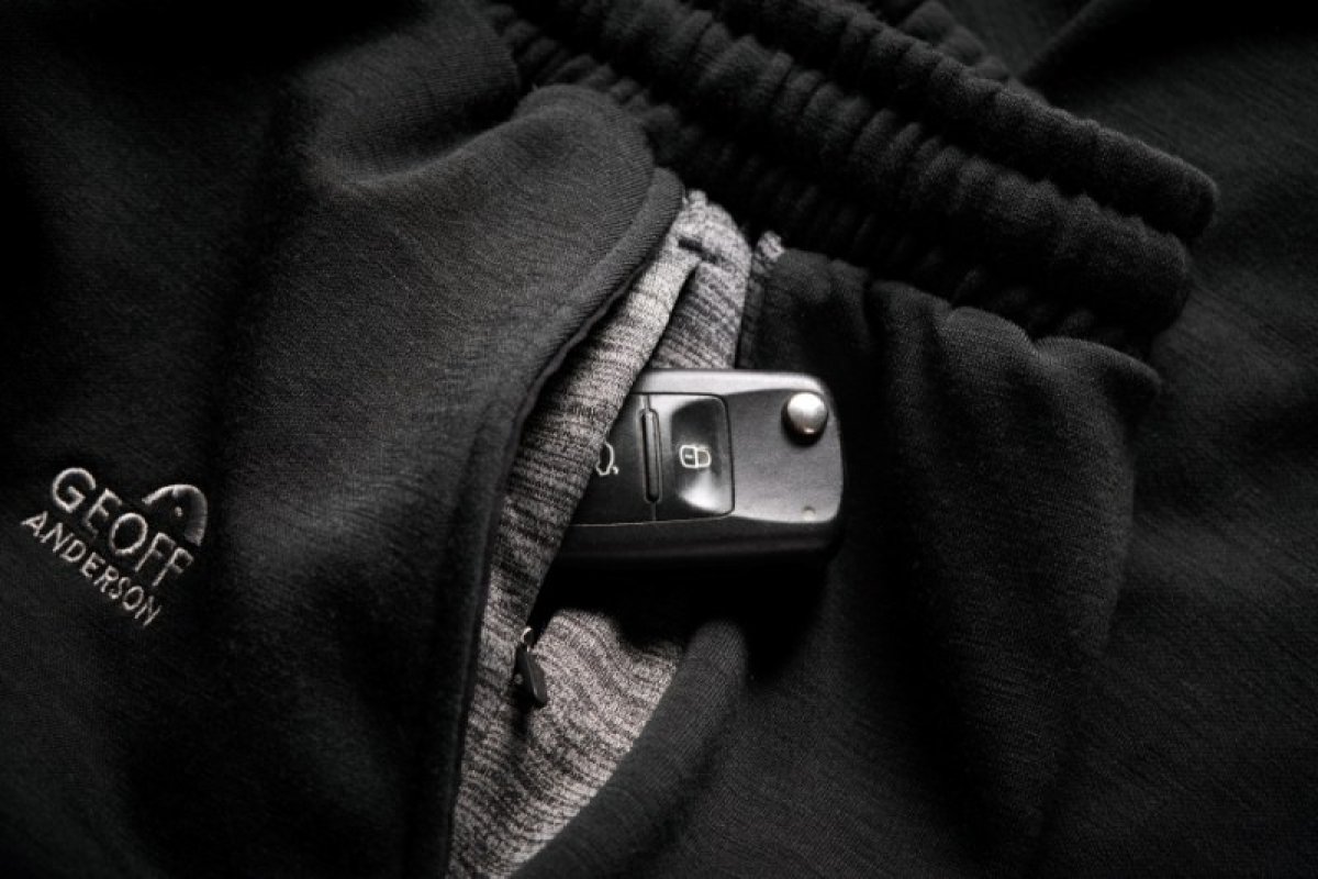 Tepláky Geoff Anderson WizWool 335 černé XXXL 4312