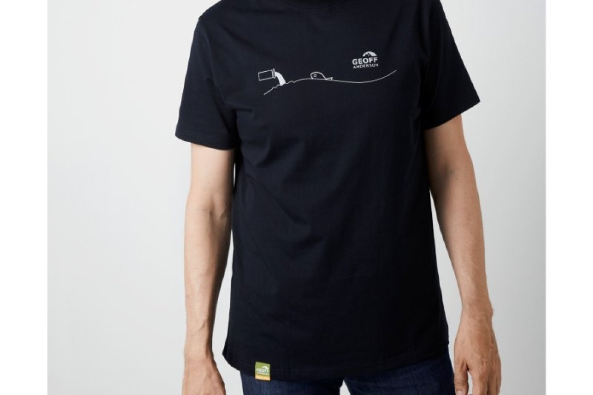 Tričko Geoff Anderson Organic Tee pollution black 4XL Tričko Geoff Anderson Organic Tee pollution black 4XL