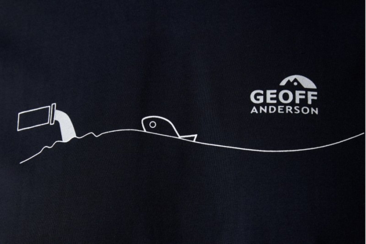 Tričko Geoff Anderson Organic Tee pollution black S Tričko Geoff Anderson Organic Tee pollution black S